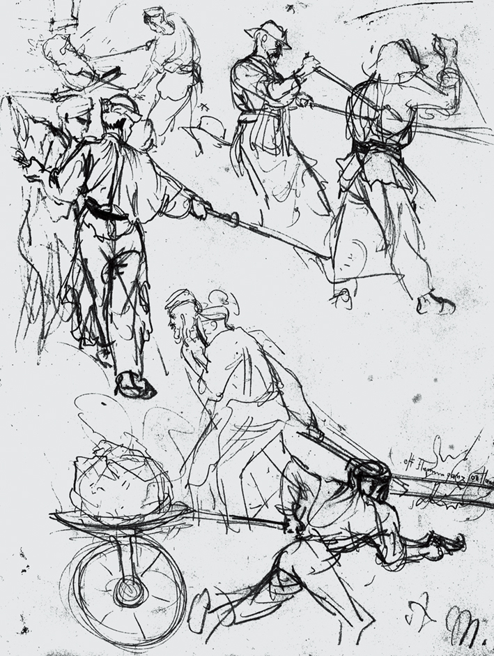  Adolpyh Von Menzel —— 速写 视点出版 (59)